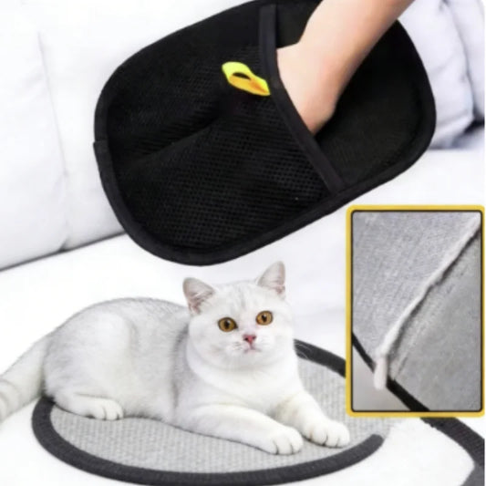 Pet Grooming Glove – Hair Remover Brush for Dogs & Cats
