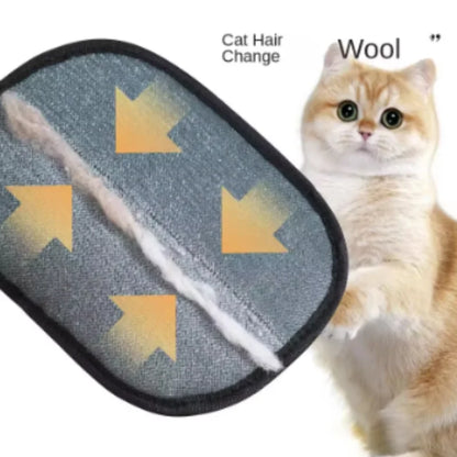 Pet Grooming Glove – Hair Remover Brush for Dogs & Cats